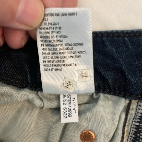 American Eagle Outfitters blue denim jeans pants 28/30 airflex+ athletic fit - Picture 11 of 12